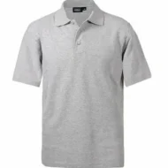 Men's Classic Cotton Blue Polo Shirt - Image 2
