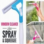 2-in-1 Window Cleaner Spray & Squeegee